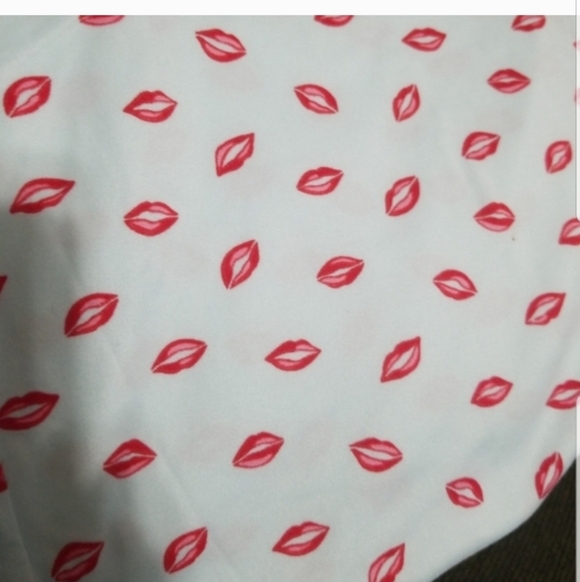 NEW! Kate spade New York Kisses pajamas sz XL NWT - Picture 7 of 9